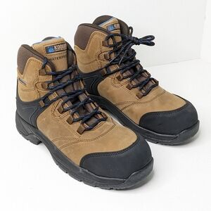 Kodiak Journey Waterproof Composite Toe Work Boots, Brown, Women's 9.5